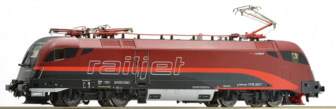 Electric locomotive Rh 1116 Railjet Digital with sound<br /><a href='images/pictures/Roco/234482.jpg' target='_blank'>Full size image</a>